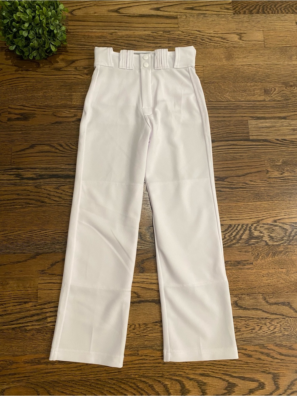 Easton Youth White Rival 2 Baseball Pants Sz YS